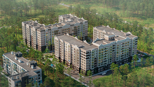 Жилой комплекс «Кедровый» в Лисках