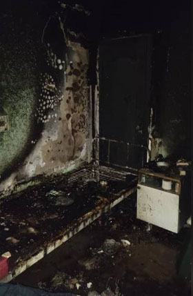 Cмертельный пожар в Лискинской ЦРБ