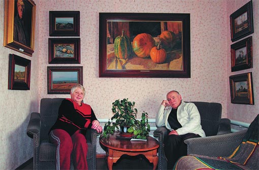 Александр Денисов - художник Лиски - Переезжее