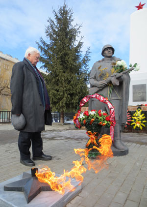 Космонавт Филипченко в Лисках