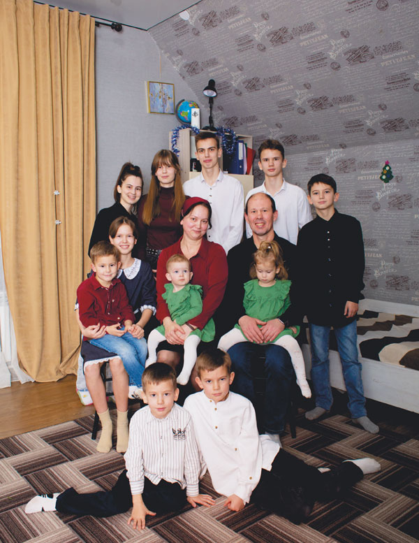 Семья «Матери-героини» Людмилы Гордиенко