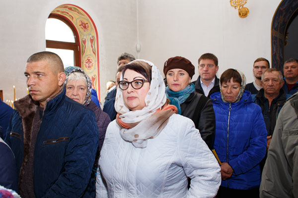 Молебен о здравии Александра Рыбенко