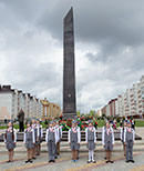 Cтела «Лиски - населенный пункт воинской доблести»