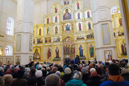 Великое освящение лискинского собора Владимирской иконы Божией Матери