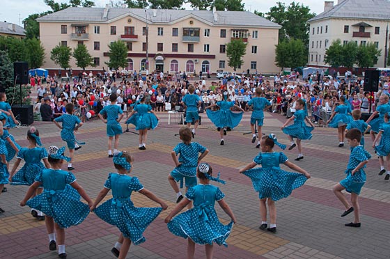 День Победы в Лисках