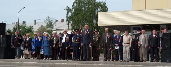 День Победы в Лисках