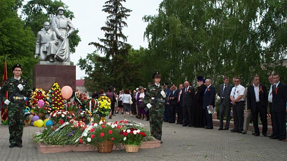 День Победы в Лисках