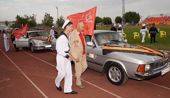 День Победы в Лисках