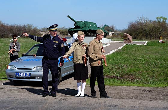 Акция Георгиевская Лента в Ковалево - Лиски
