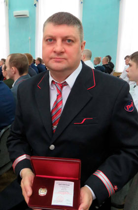 В Лисках-Узловой отпраздновали День машиниста